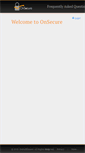 Mobile Screenshot of onsecure.com
